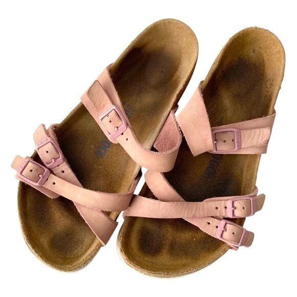 Birkenstock Franca Soft Footbed Sandal in Orchid in Size EU 39 - Picture 4 of 9